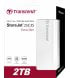 Жесткий диск внешний Transcend StoreJet 2.5" USB 3.1 Type-C 2TB MC Silver (TS2TSJ25C3S)