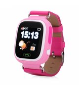 Детские телефон-часы с GPS трекером GOGPS К04 Pink (K04PK)