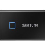 Портативный SSD Samsung T7 Touch 1TB USB 3.2 Gen 2 Type-C Black (MU-PC1T0K/WW)