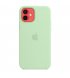 Чохол Apple iPhone 12/12 Pro Silicone Case with MagSafe Plum (MHL23)