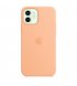 Чехол Apple iPhone 12/12 Pro Silicone Case with MagSafe Pistachio (MK003)