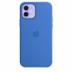 Чехол Apple iPhone 12/12 Pro Silicone Case with MagSafe Capri Blue (MJYY3)