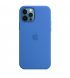 Чехол Apple iPhone 12/12 Pro Silicone Case with MagSafe Capri Blue (MJYY3)