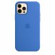 Чехол Apple iPhone 12/12 Pro Silicone Case with MagSafe Capri Blue (MJYY3)