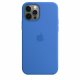 Чехол Apple iPhone 12/12 Pro Silicone Case with MagSafe Capri Blue (MJYY3)