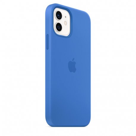 Чехол Apple iPhone 12/12 Pro Silicone Case with MagSafe Capri Blue (MJYY3)