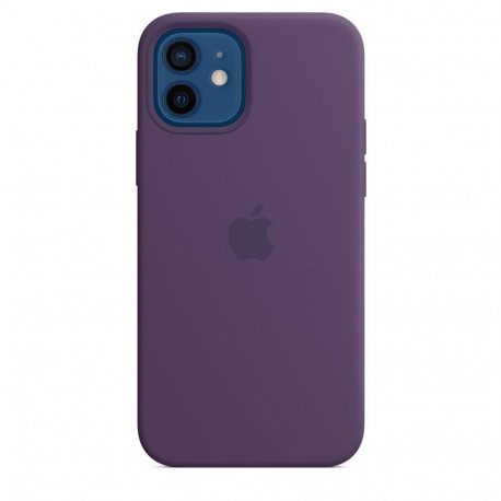 Чехол Apple iPhone 12/12 Pro Silicone Case with MagSafe Amethyst (MK033)