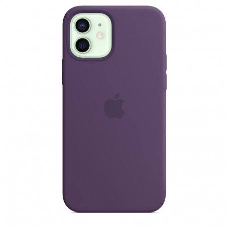 Чехол Apple iPhone 12/12 Pro Silicone Case with MagSafe Amethyst (MK033)