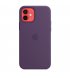 Чохол Apple iPhone 12/12 Pro Silicone Case with MagSafe Amethyst (MK033)