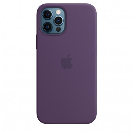 Чехол Apple iPhone 12/12 Pro Silicone Case with MagSafe Amethyst (MK033)