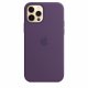 Чехол Apple iPhone 12/12 Pro Silicone Case with MagSafe Amethyst (MK033)