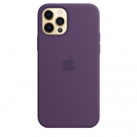 Чехол Apple iPhone 12/12 Pro Silicone Case with MagSafe Amethyst (MK033)