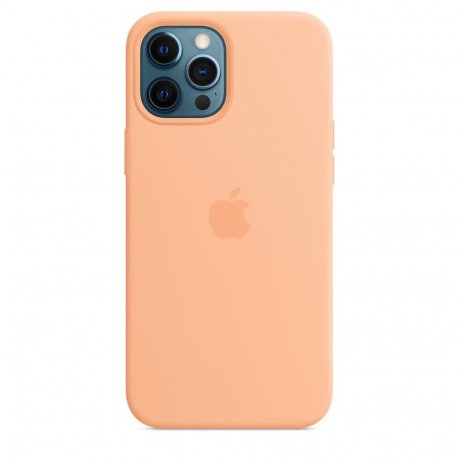 Чехол Apple iPhone 12 Pro Max Silicone Case with MagSafe Cantaloupe (MK073)