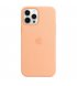 Чехол Apple iPhone 12 Pro Max Silicone Case with MagSafe Cantaloupe (MK073)
