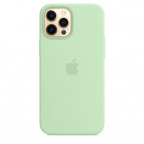Чехол Apple iPhone 12 Pro Max Silicone Case with MagSafe Pistachio (MK053)