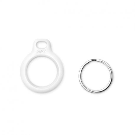 Тримач Belkin для AirTag Secure Holder with Key Ring White (F8W973BTWHT)