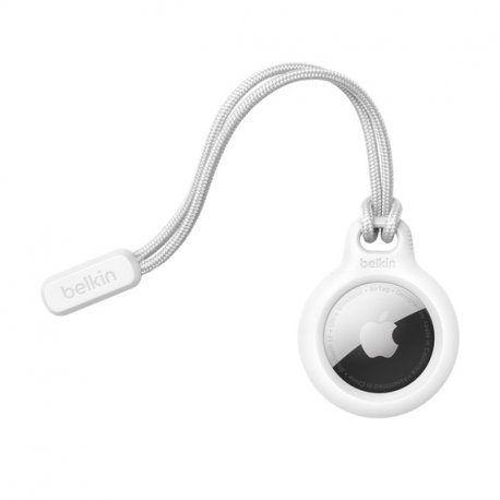 Тримач Belkin для AirTag Secure Holder with Strap AirTag White (F8W974BTWHT)