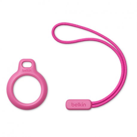 Держатель Belkin для AirTag Secure Holder with Strap Pink (F8W974BTPNK)