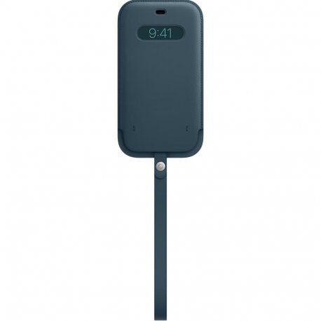 Чохол-конверт Apple iPhone 12 Pro Max Leather Sleeve with MagSafe Baltic Blue (MHYH3)