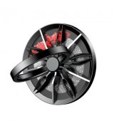 Кольцо-держатель Baseus wheel Ring Bracket Black+Silver (SULG-B1S)