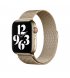 Стальной ремешок для Apple Watch 42/44mm Gold Milanese Loop (MTU62)