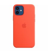 Чехол Apple iPhone 12/12 Pro Silicone Case with MagSafe Electric Orange (MKTR3)