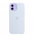 Чохол Apple iPhone 12/12 Pro Silicone Case with MagSafe Cloud Blue (MKTT3)
