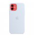 Чохол Apple iPhone 12/12 Pro Silicone Case with MagSafe Cloud Blue (MKTT3)