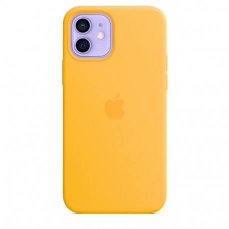 Чохол Apple iPhone 12/12 Pro Silicone Case with MagSafe Sunflower (MKTQ3)