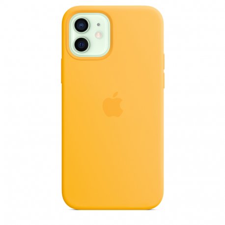 Чехол Apple iPhone 12/12 Pro Silicone Case with MagSafe Sunflower (MKTQ3)