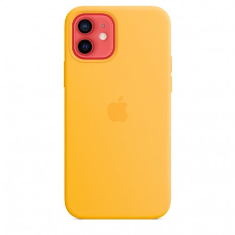 Чехол Apple iPhone 12/12 Pro Silicone Case with MagSafe Sunflower (MKTQ3)