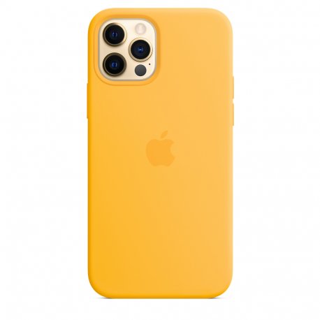 Чехол Apple iPhone 12/12 Pro Silicone Case with MagSafe Sunflower (MKTQ3)