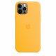 Чехол Apple iPhone 12/12 Pro Silicone Case with MagSafe Sunflower (MKTQ3)