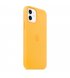 Чехол Apple iPhone 12/12 Pro Silicone Case with MagSafe Sunflower (MKTQ3)