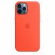 Чехол Apple iPhone 12 Pro Max Silicone Case with MagSafe Electric Orange (MKTX3)