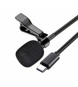 Микрофон-петличка XO MKF02 Type-C Black