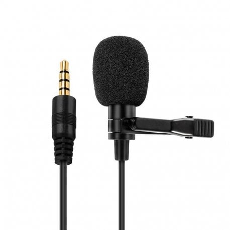 Микрофон-петличка XO MKF01 3.5 mm Black