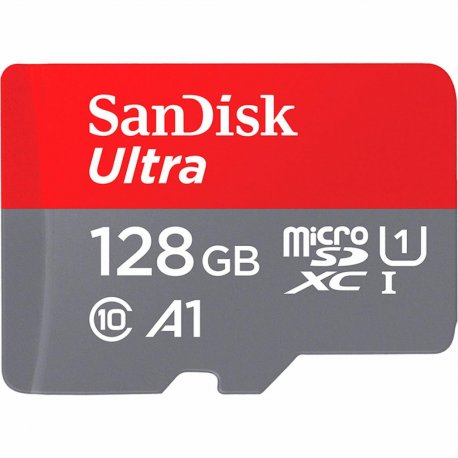 Карта памяти SanDisk Ultra 128GB microSDXC Class 10 A1 120Mb/s (SDSQUA4-128G-GN6MN)