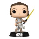 Коллекционная фигурка Funko POP! Bobble Star Wars Ep 9 Rey w/ Yellow Saber (51482) (FUN25491057)