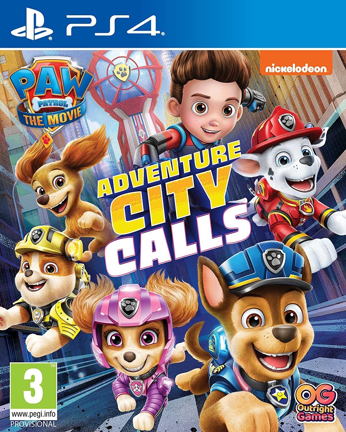 Игра Щенячий патруль в кино: Город приключений зовет (PAW Patrol) (PS4, rus  язык) купить в Одессе, Украине - цены и отзывы в интернет-магазине Skay