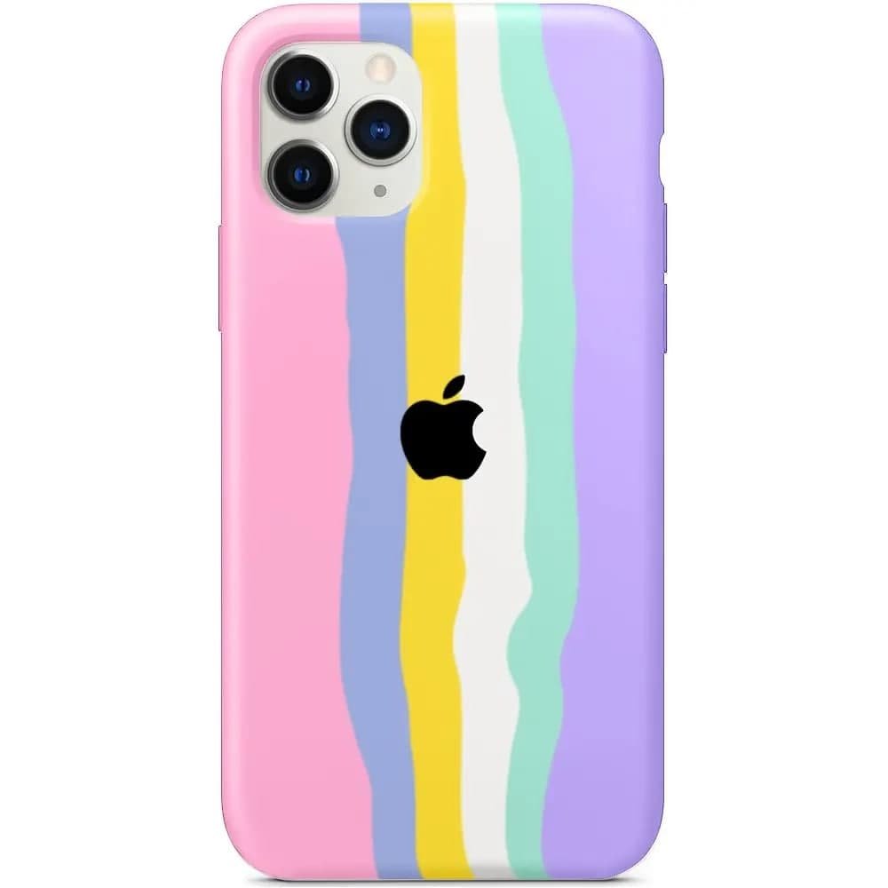 Чехол Rainbow Silicone Case для Apple iPhone 11 Pro Max Pink купить в  Одессе, Украине - цены и отзывы в интернет-магазине Skay