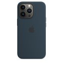 Чехол Apple iPhone 13 Pro Silicone Case with MagSafe Abyss Blue (MM2J3)