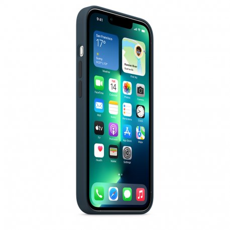 Чохол Apple iPhone 13 Pro Silicone Case with MagSafe Abyss Blue (MM2J3)