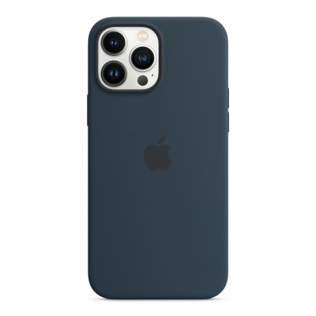 Чехол Apple iPhone 13 Pro Max Silicone Case with MagSafe Abyss Blue (MM2T3)