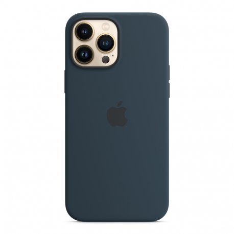Чехол Apple iPhone 13 Pro Max Silicone Case with MagSafe Abyss Blue (MM2T3)