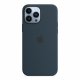 Чехол Apple iPhone 13 Pro Max Silicone Case with MagSafe Abyss Blue (MM2T3)