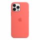 Чехол Apple iPhone 13 Pro Max Silicone Case with MagSafe Pink Pomelo (MM2N3)