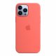 Чехол Apple iPhone 13 Pro Max Silicone Case with MagSafe Pink Pomelo (MM2N3)