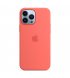 Чехол Apple iPhone 13 Pro Max Silicone Case with MagSafe Pink Pomelo (MM2N3)
