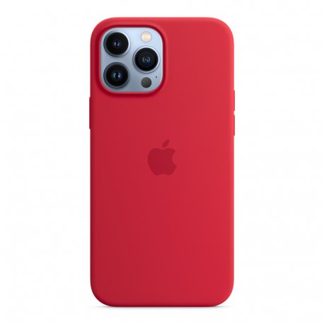 Чехол Apple iPhone 13 Pro Max Silicone Case with MagSafe (Product) Red (MM2V3)